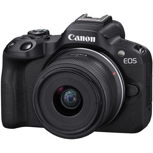Canon EOS R50 kit (18-45) Black (with adapter)