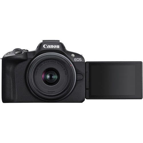 Canon EOS R50 kit (18-45) Black (with adapter)