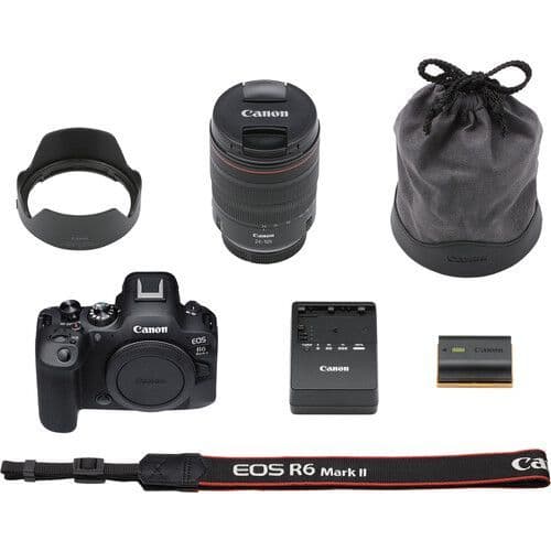 Canon EOS R6 II Kit &#x28;RF 24-105 F4L&#x29; &#x28;with adapter&#x29;