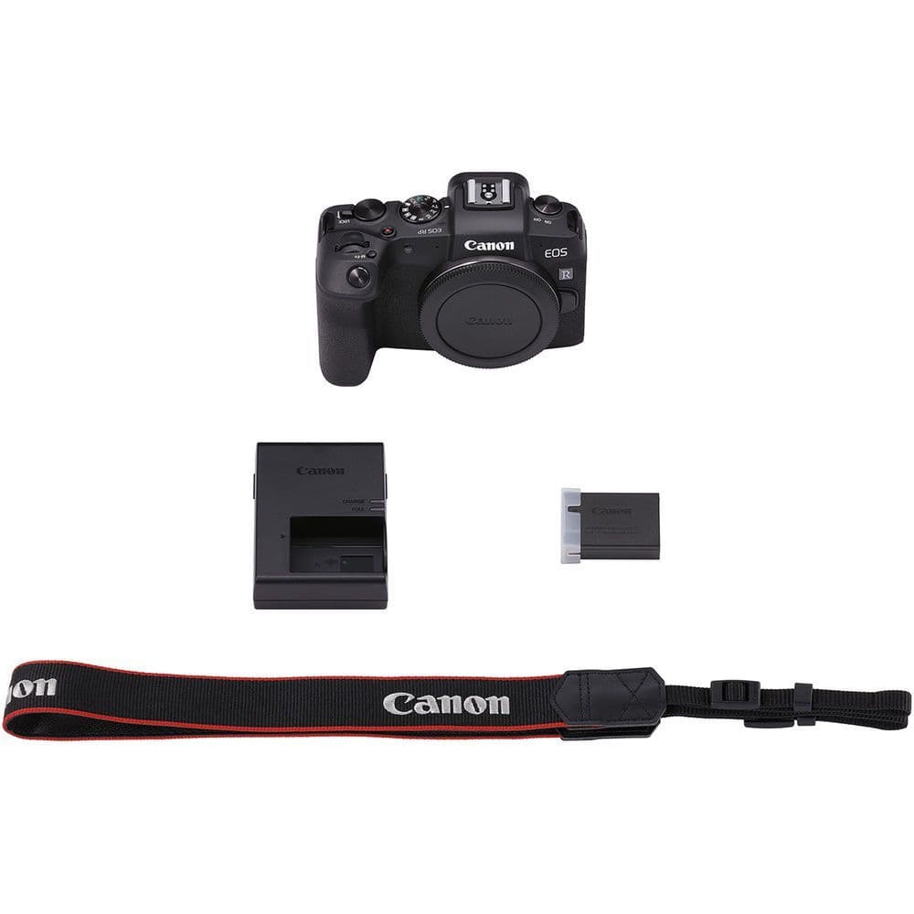Canon EOS RP Kit (RF 24-105 IS STM) with adapter