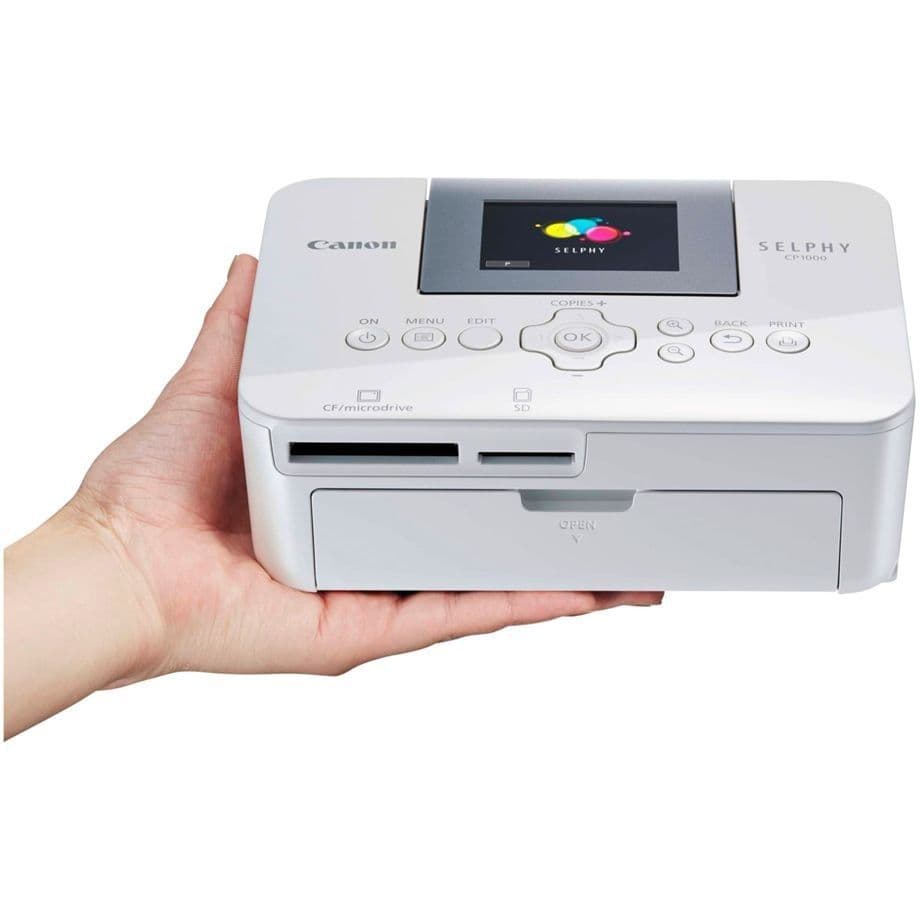 Canon Selphy CP-1000 Compact Photo Printer - White