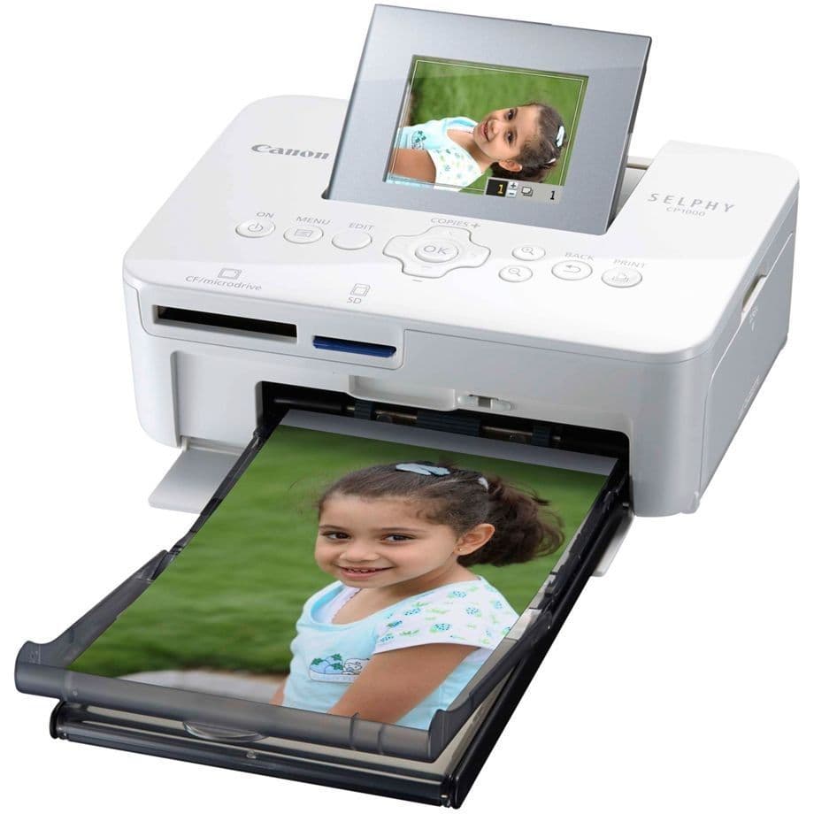 Canon Selphy CP-1000 Compact Photo Printer - White
