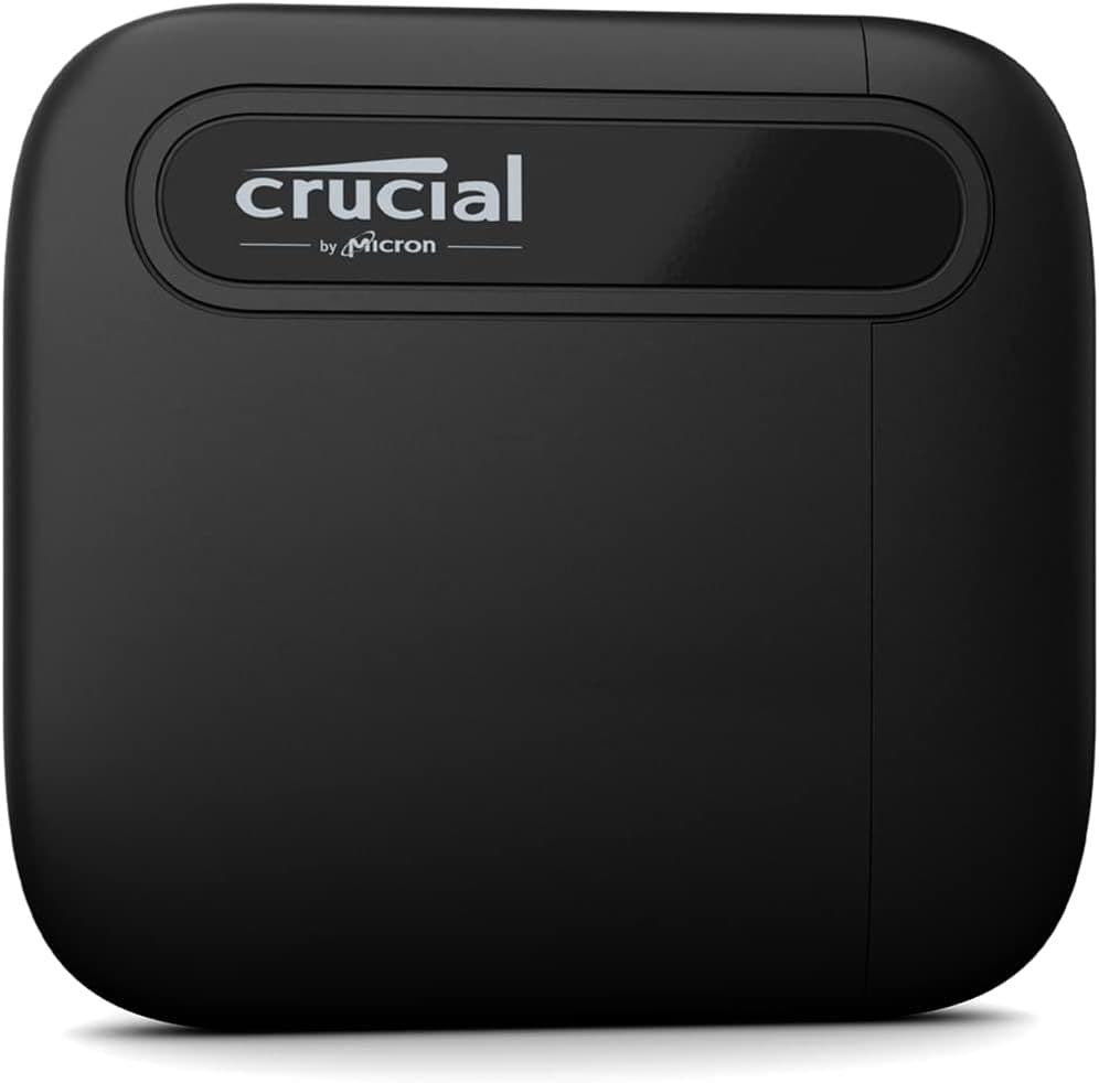 Crucial portable SSD X6 2000GB USB 3.1 Gen 2 Type-C