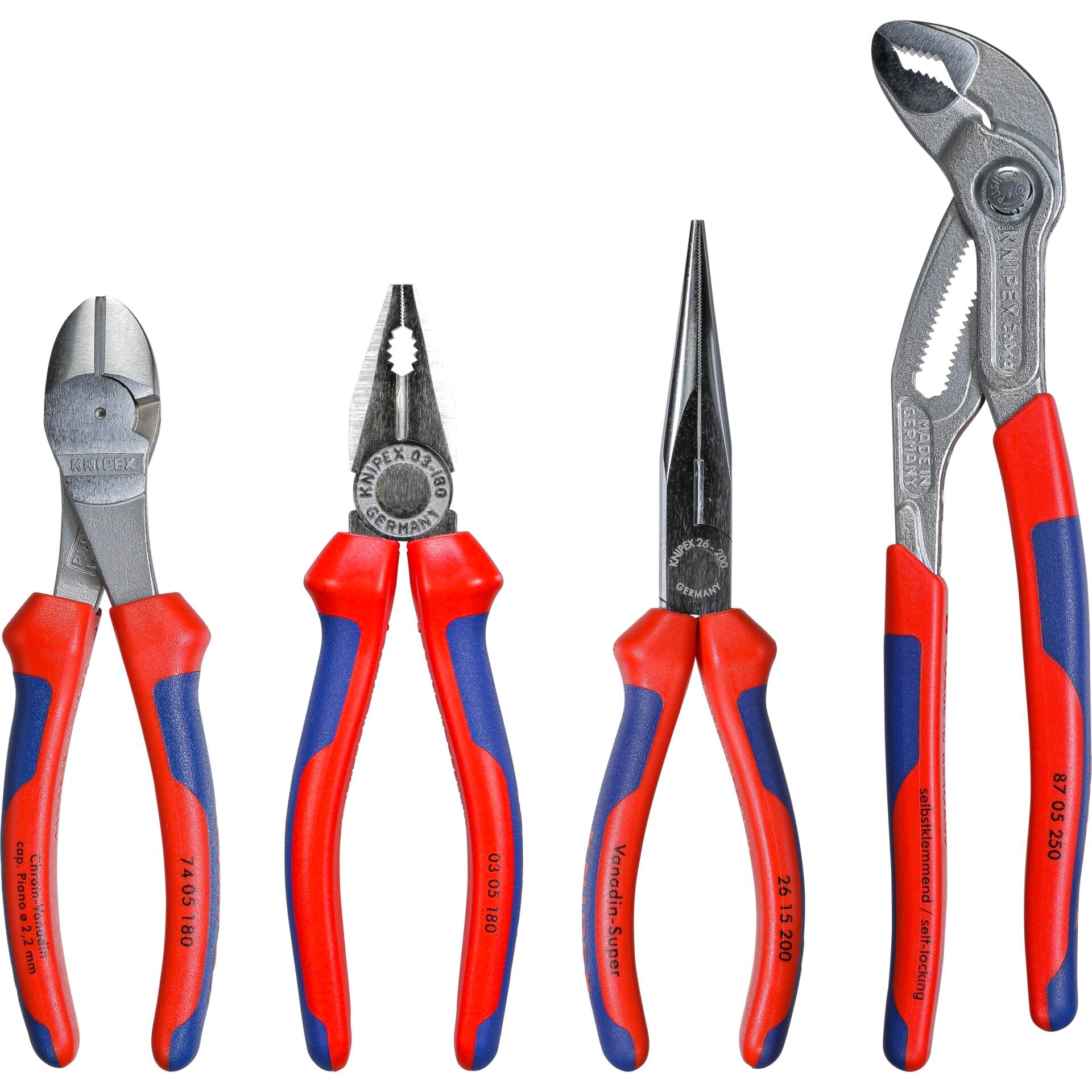 KNIPEX Pliers Set Basic Chrome