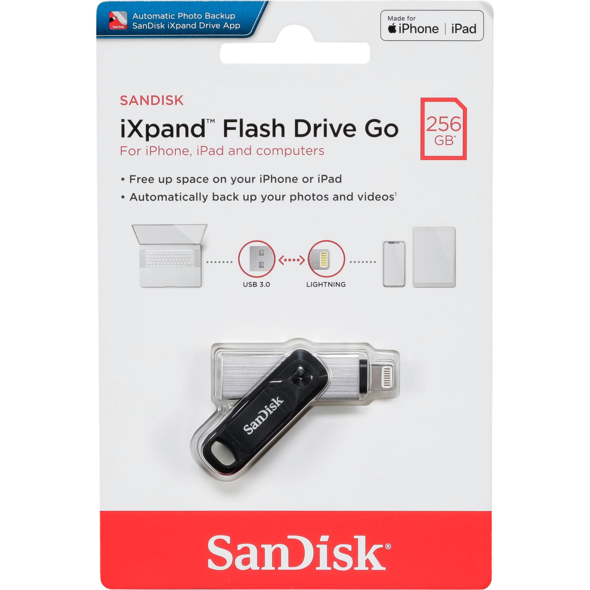 SanDisk iXpand Flash Drive 256GB
