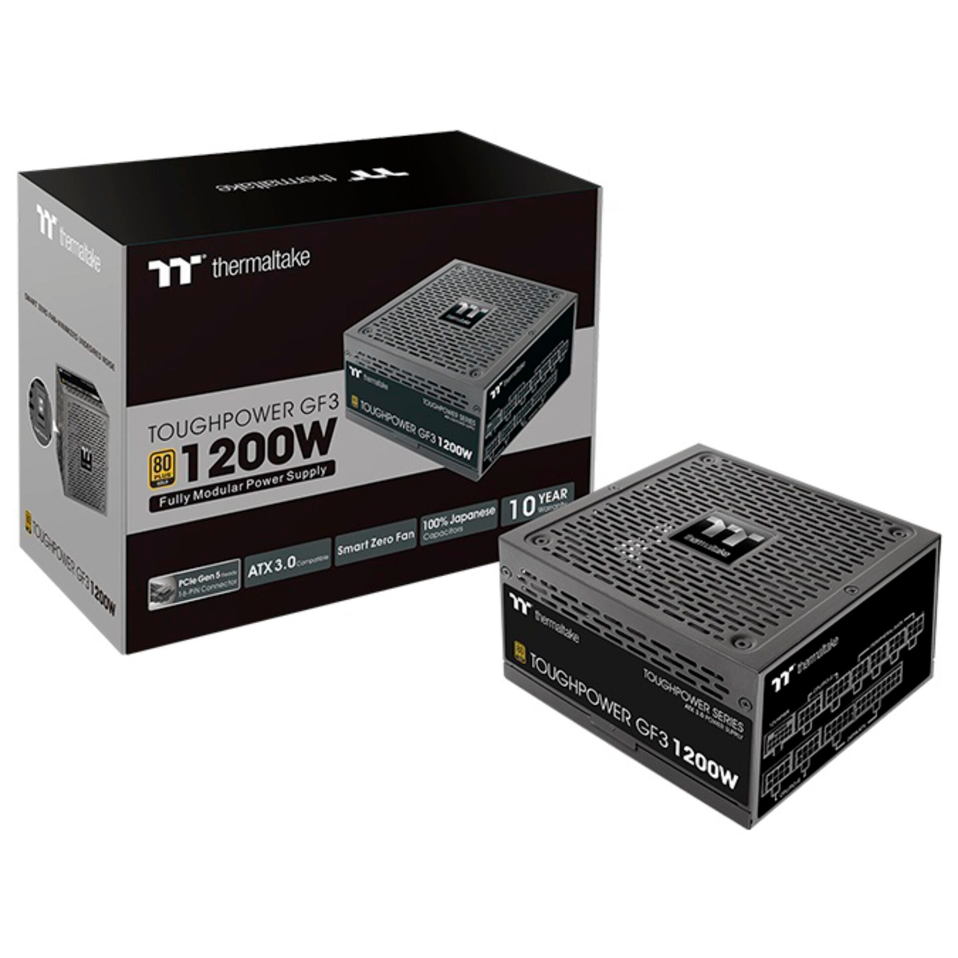 Thermaltake Toughpower GF3 1200W 80+ Gold Modular ATX Power Supply