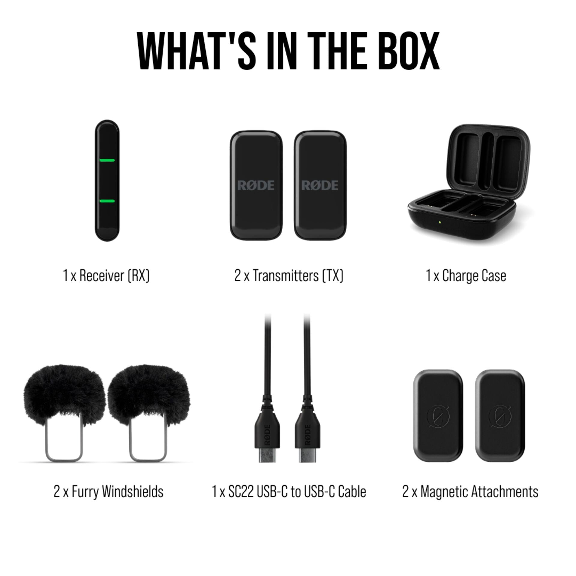 Rode Wireless Ultra-Compact Lightning Microphone - Black