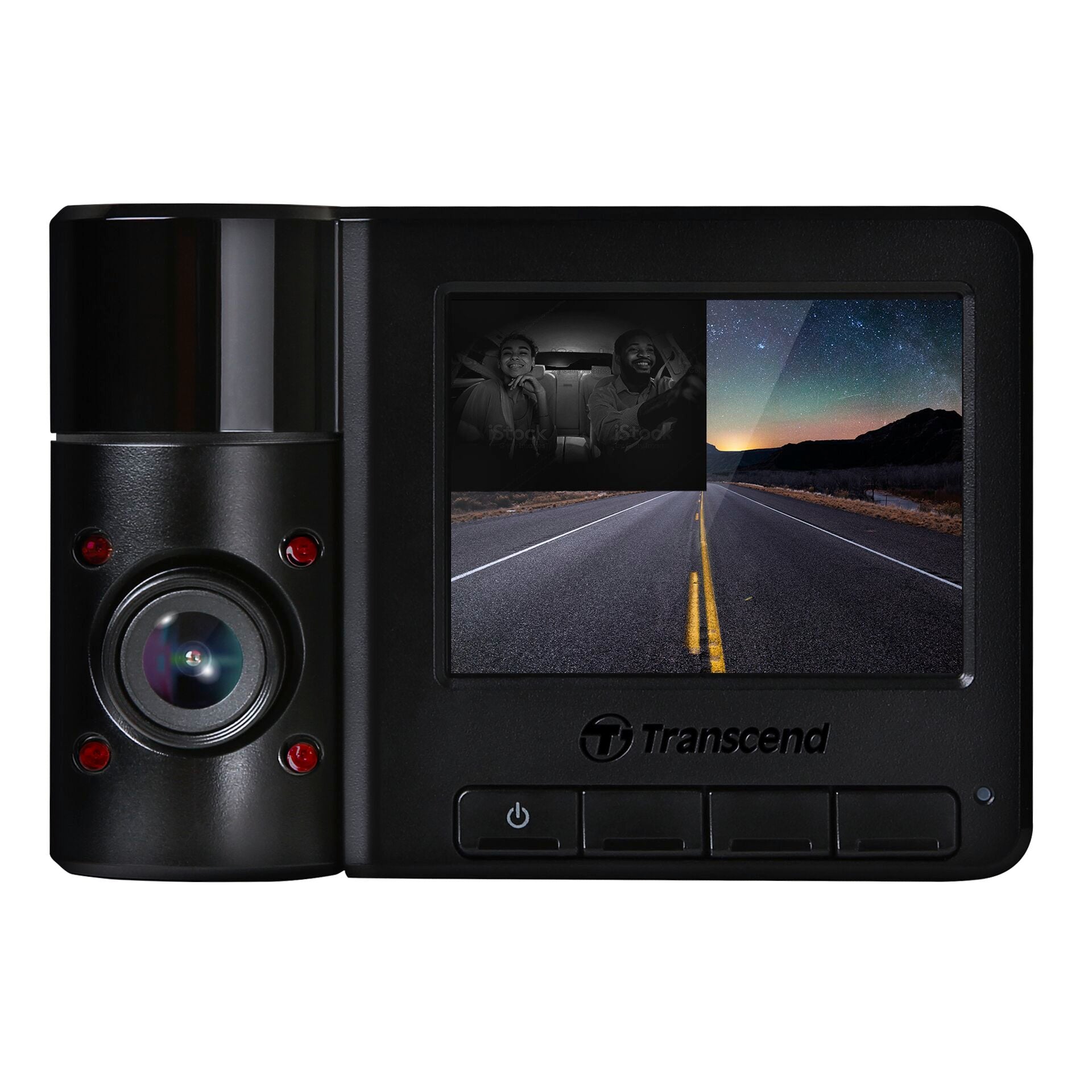 Transcend DrivePro 550 Dual Camera Dash Cam incl. 64GB microSDXC (Open Box)