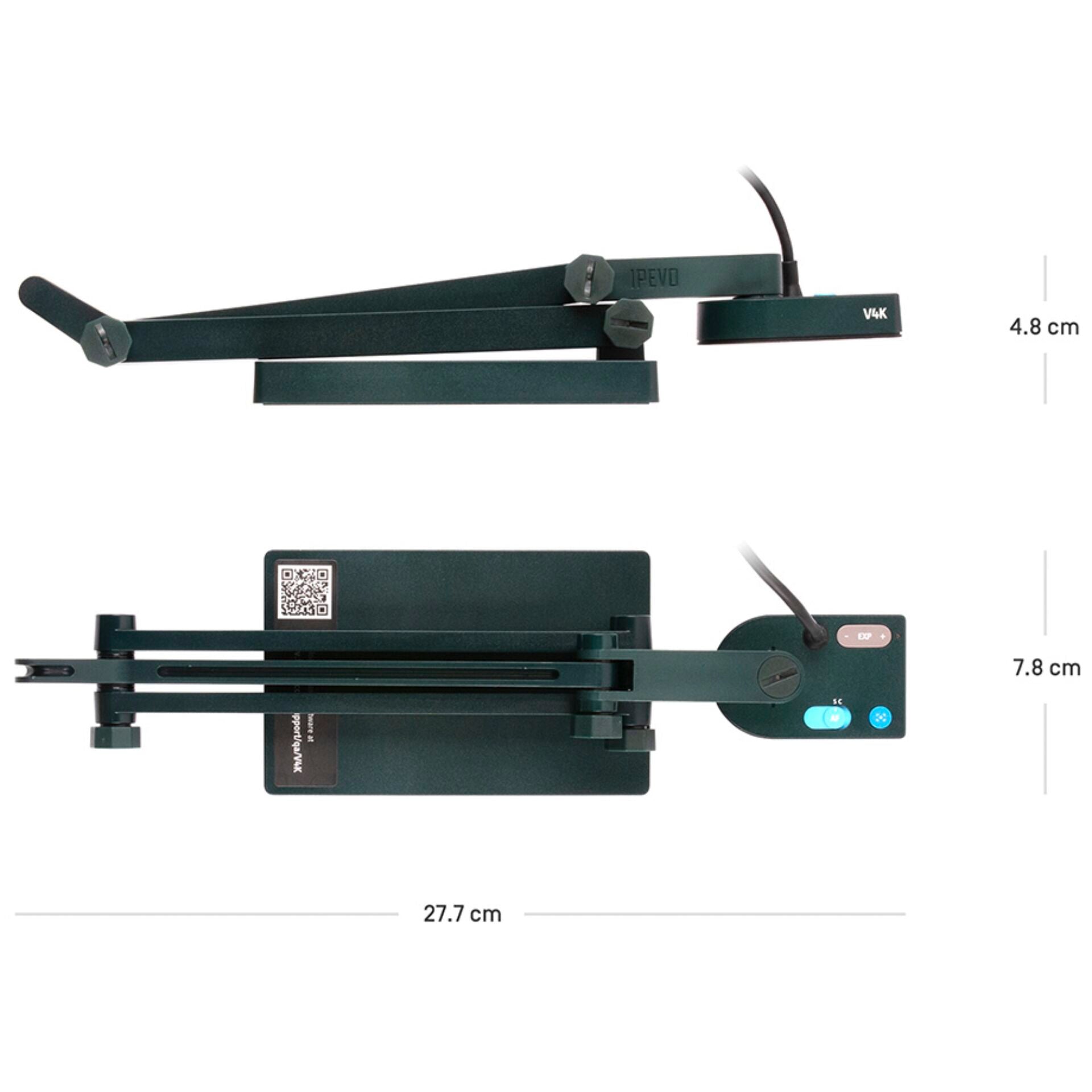 IPEVO V4K Ultra HD USB Document Camera