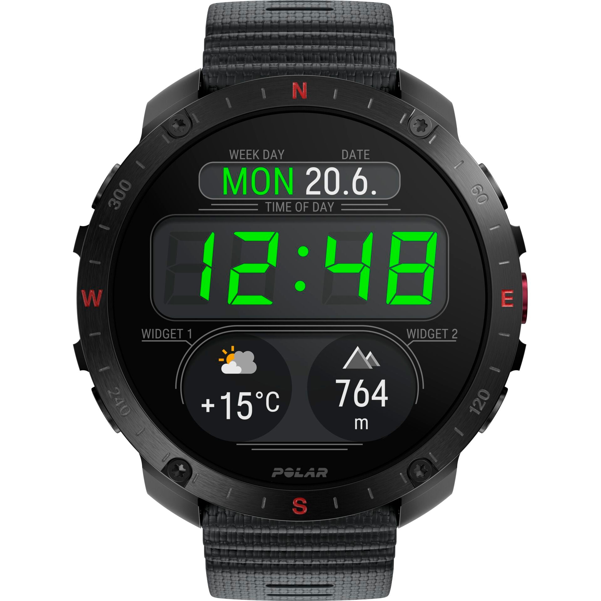 Polar Grit X2 Pro - Night Black