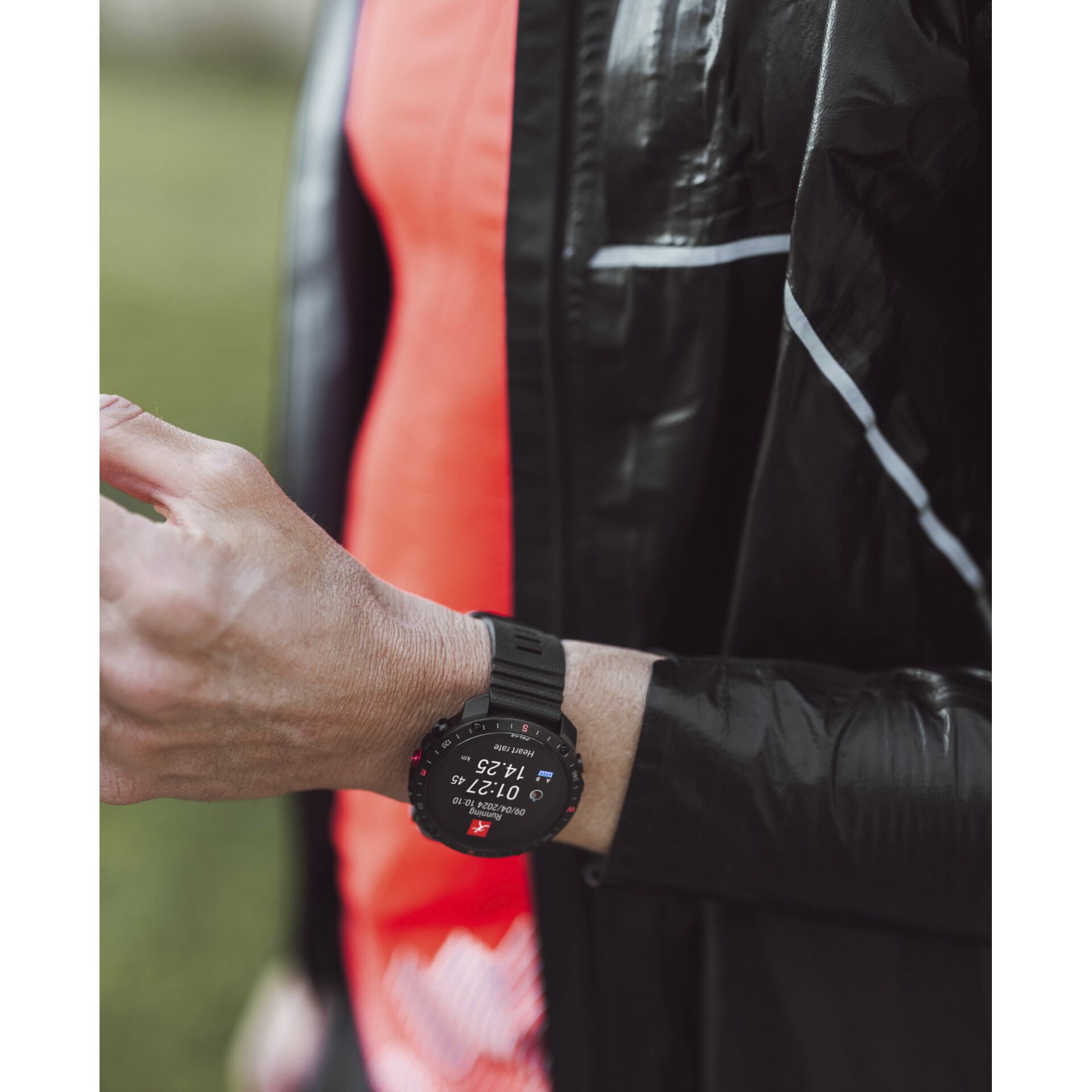 Polar Grit X2 Pro HR Bundle - Night Black
