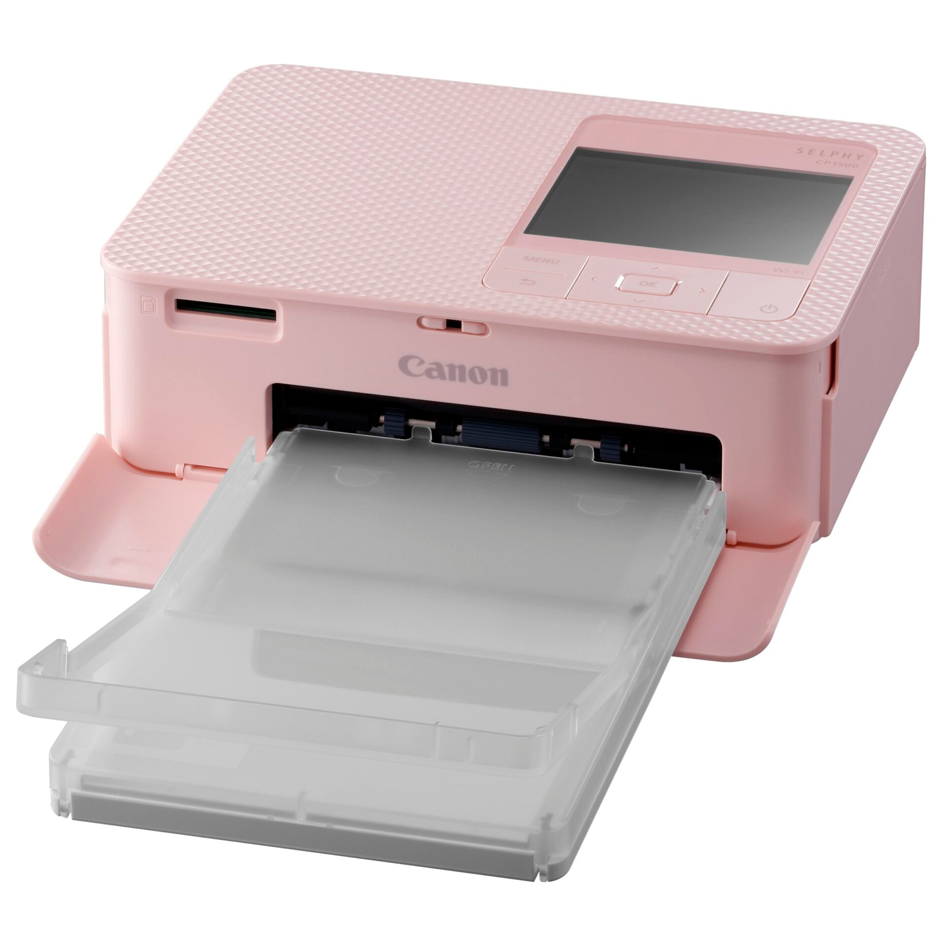 Canon Selphy CP-1500 Compact Photo Printer - Pink