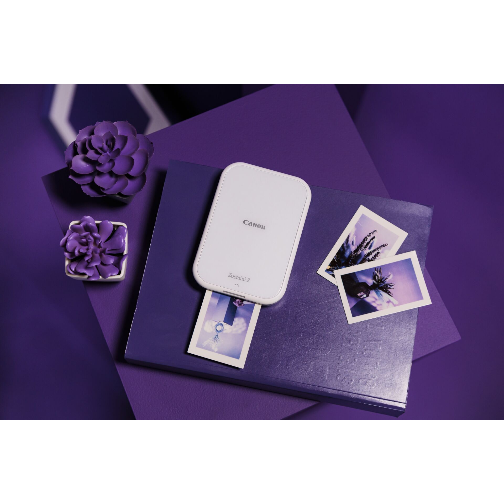 Canon Zoemini 2 Portable Photo Printer - Pearl White