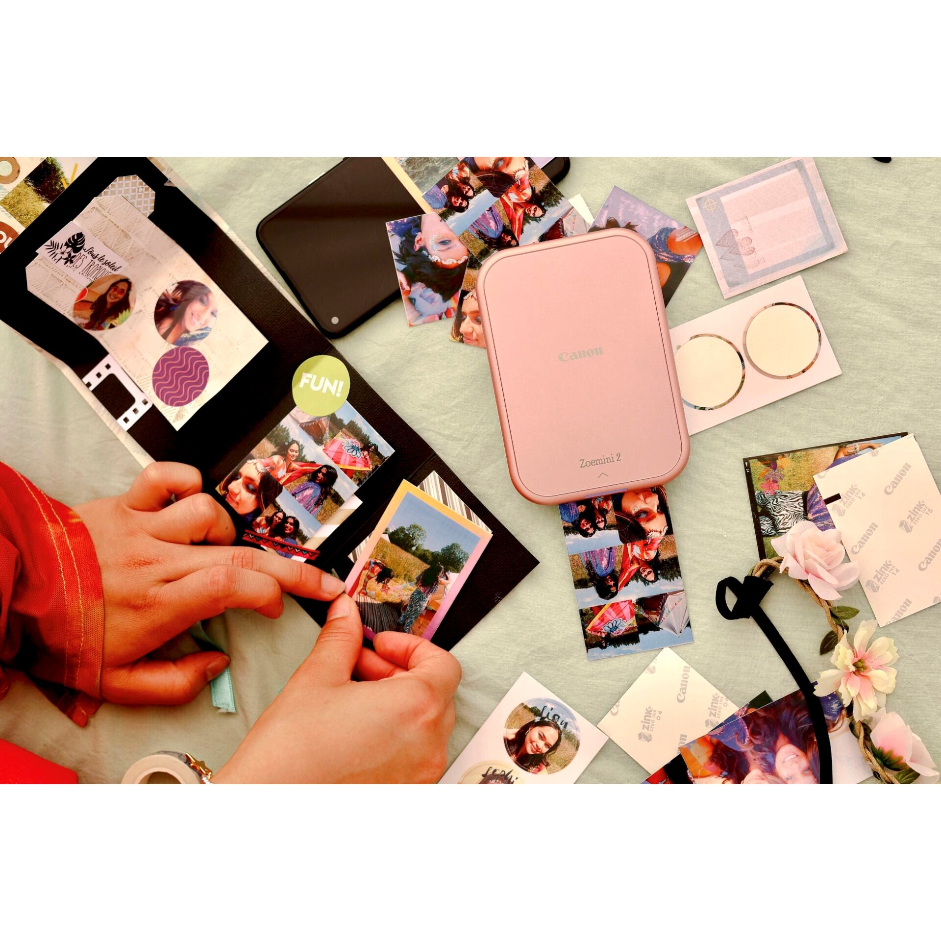 Canon Zoemini 2 Portable Photo Printer - Rose Pink