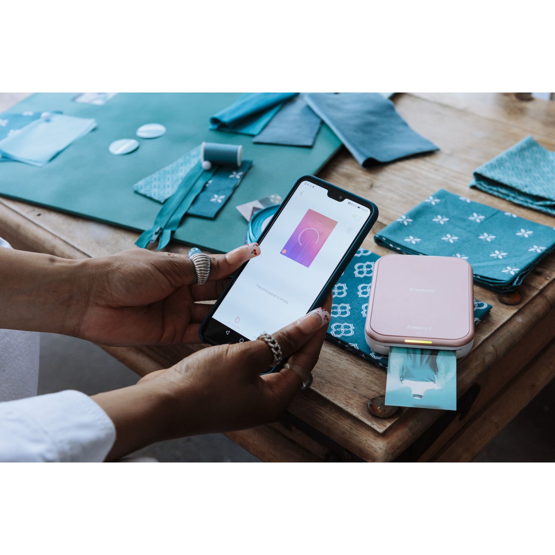 Canon Zoemini 2 Portable Photo Printer - Rose Pink