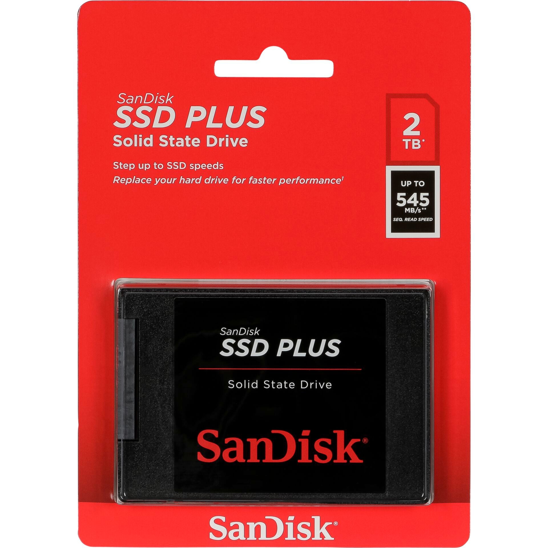 SanDisk SSD Plus 2TB Read 535 MB/s