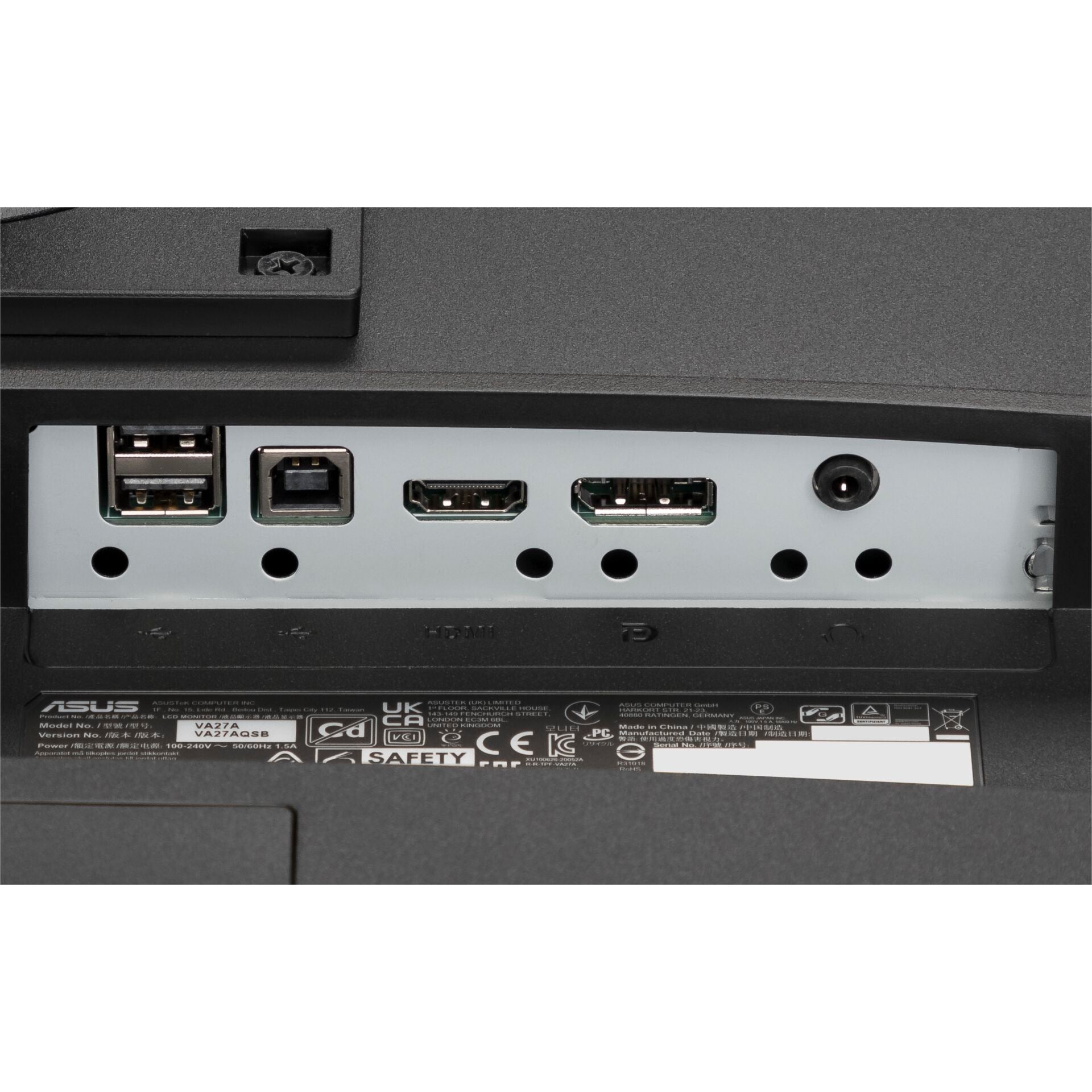 Asus VA27AQSB 27-inch WQHD Eye Care Monitor