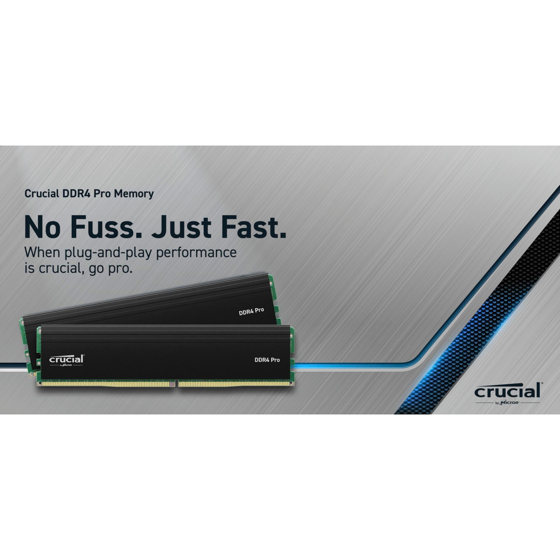 Crucial Pro 64GB RAM Kit 3200 MHz DDR4 (2 x 32GB)