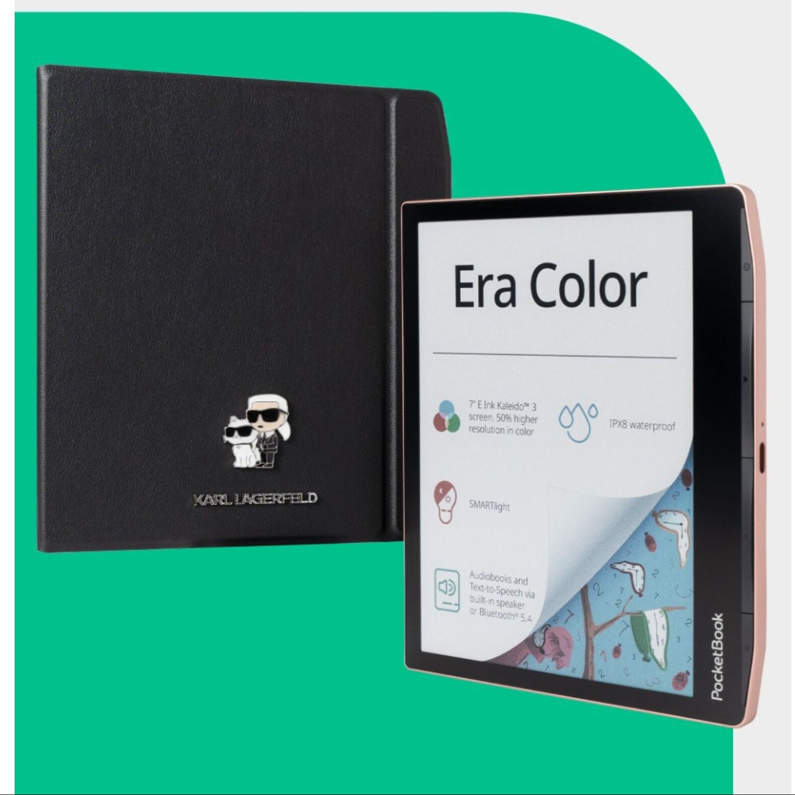 PocketBook Era Color Bundle - Karl Lagerfeld Sunset Copper