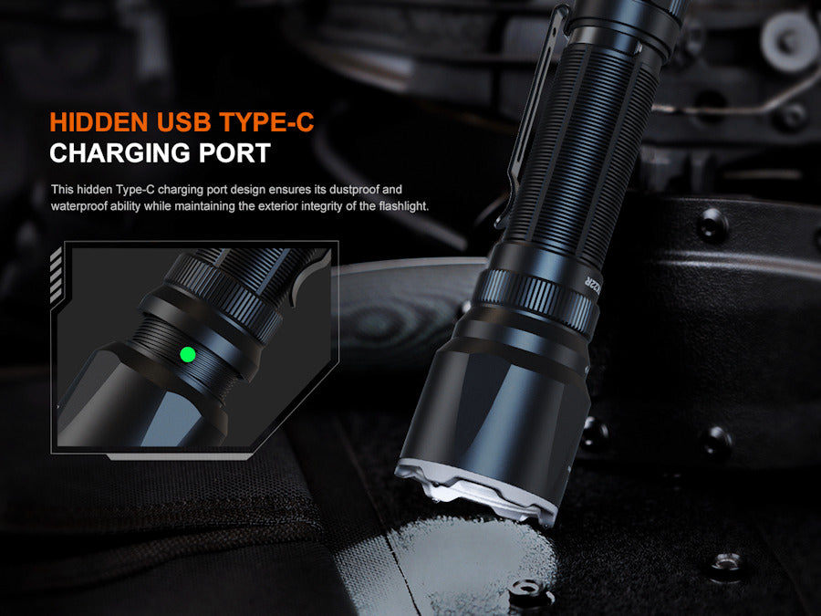 Fenix TK22R 3200 Lumen Rechargeable Tactical Torch