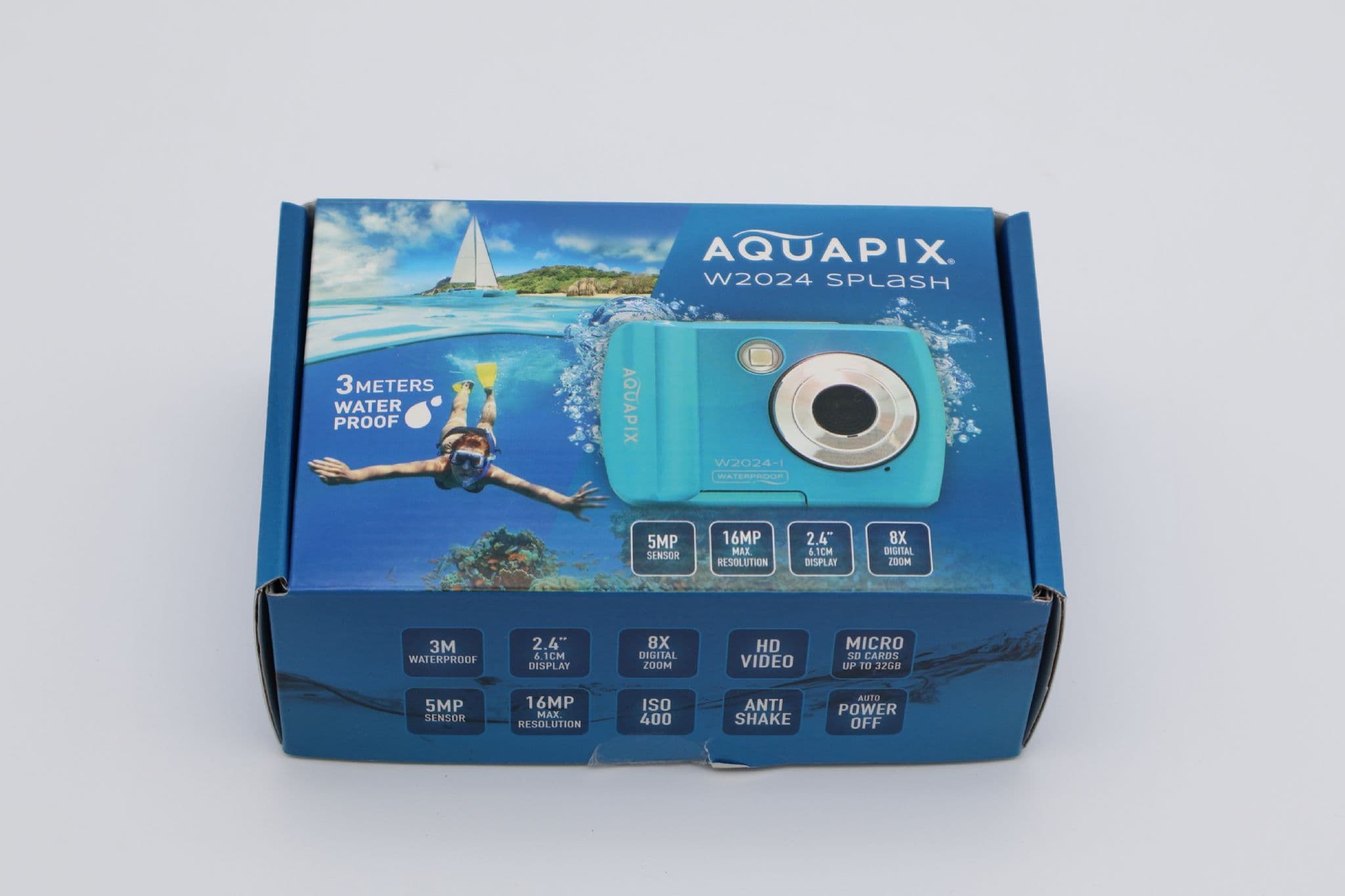 Easypix Aquapix splash Iceblue (Open Box)