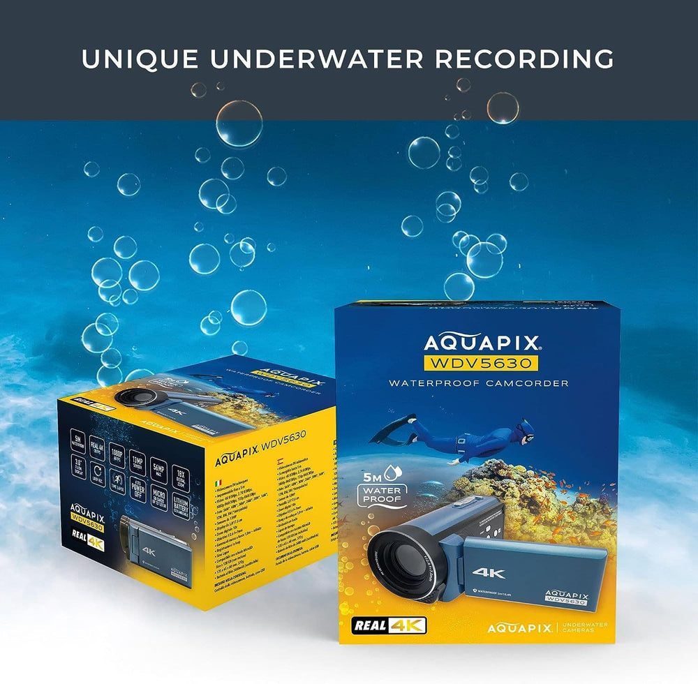 Easypix Aquapix WDV5630 GreyBlue Camcorder