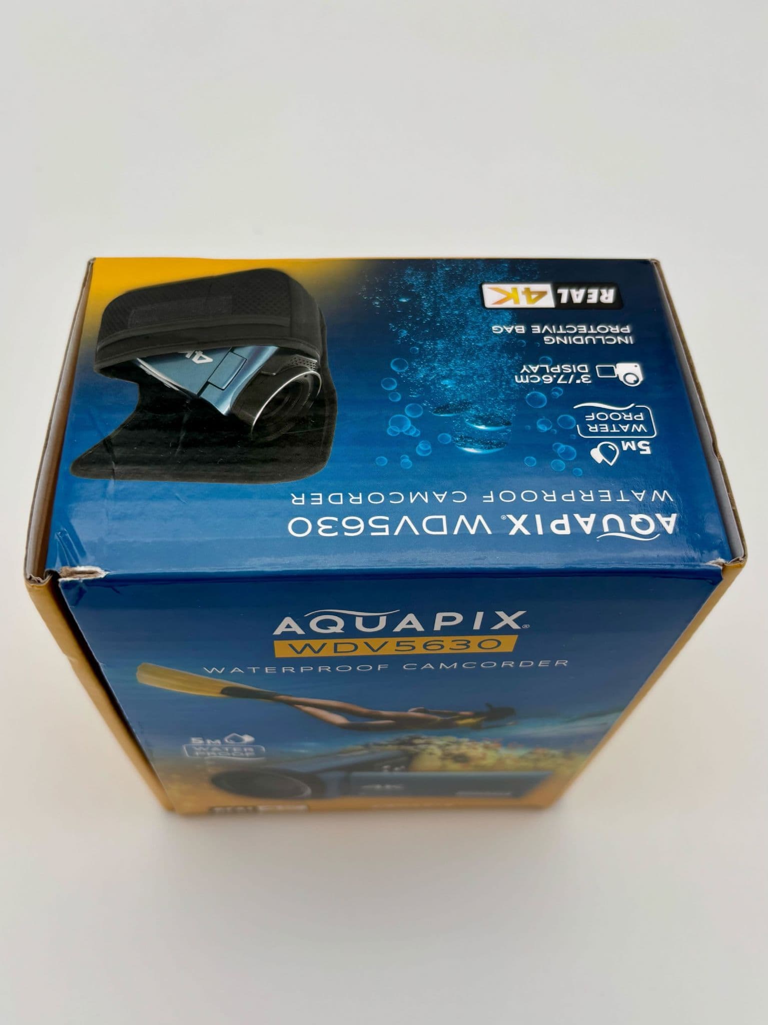Easypix Aquapix WDV5630 GreyBlue Camcorder (Open Box)