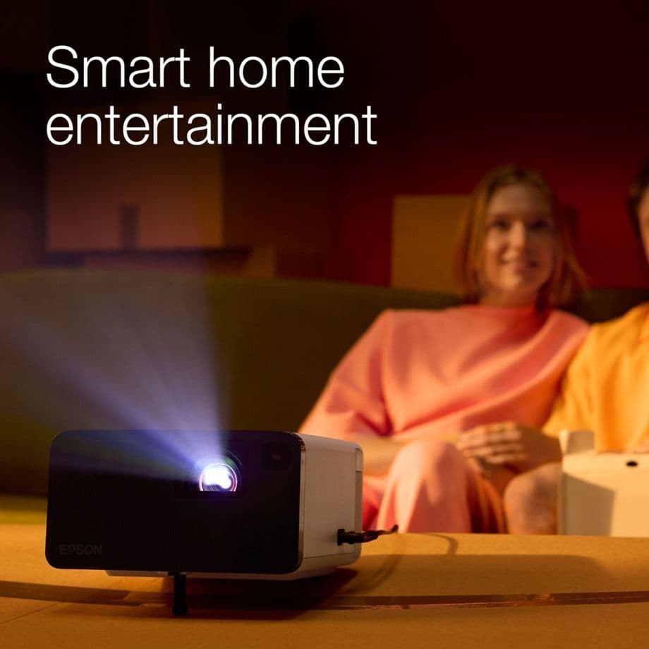 Epson EF21 Warm White Google TV smart Laser Projector