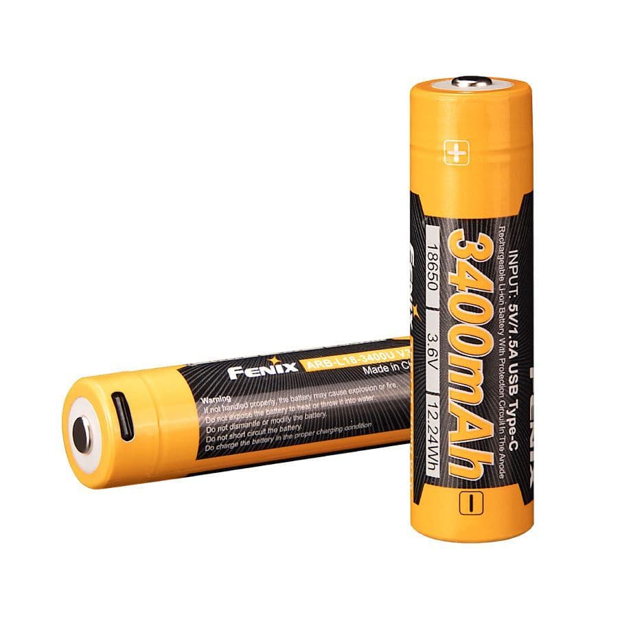 Fenix ARB-L18-3400U v3 USB-C 18650 Battery