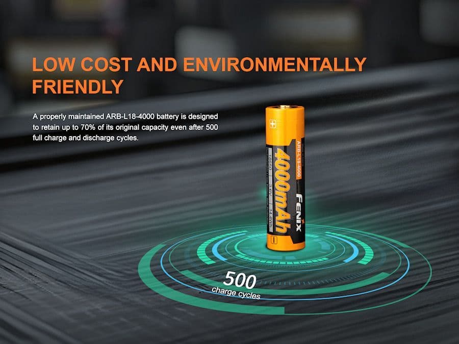 Fenix ARB-L18-4000 18650 Battery