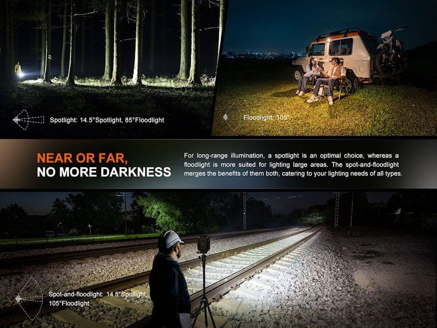 Fenix CL27R Green Multi-Beam Rechargeable Lantern