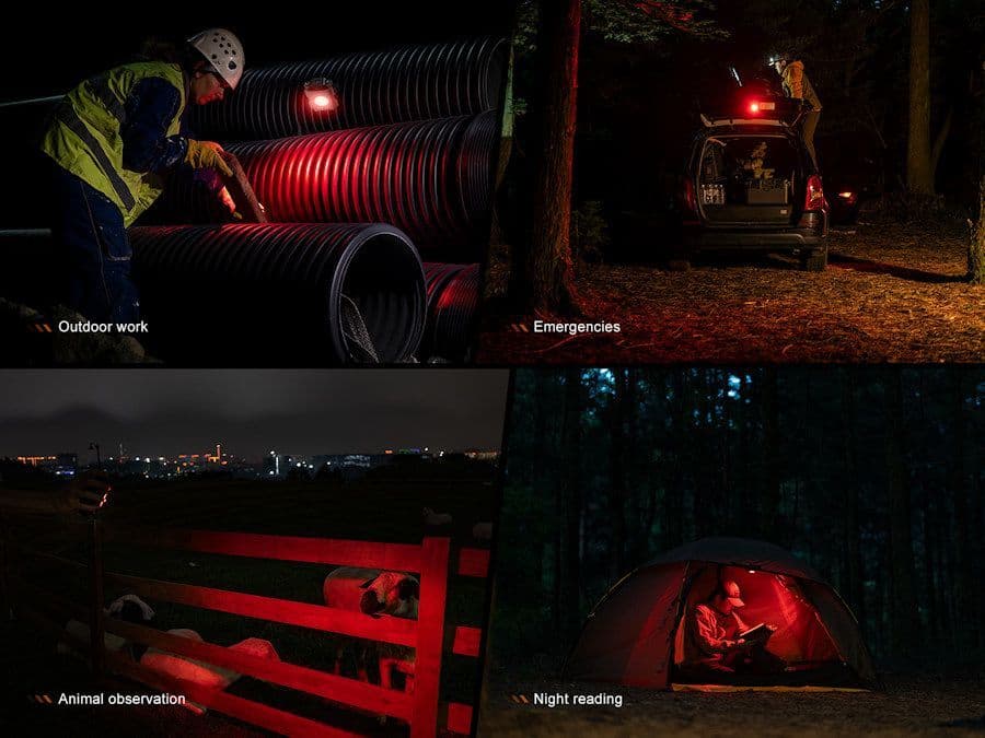 Fenix CL27R Green Multi-Beam Rechargeable Lantern
