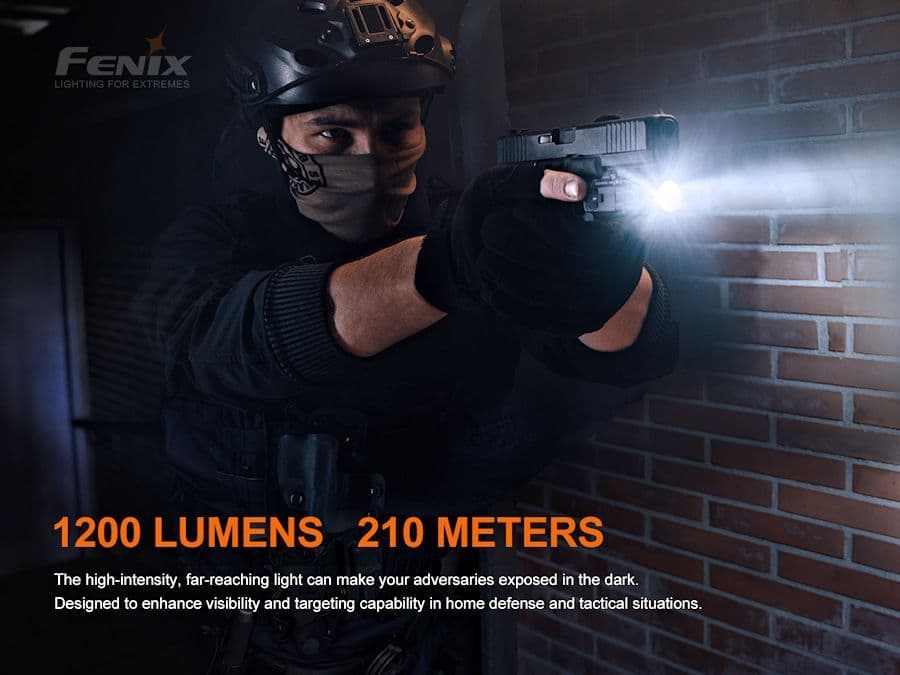 Fenix GL19R USB-C Rechargeable CQB Rail Light