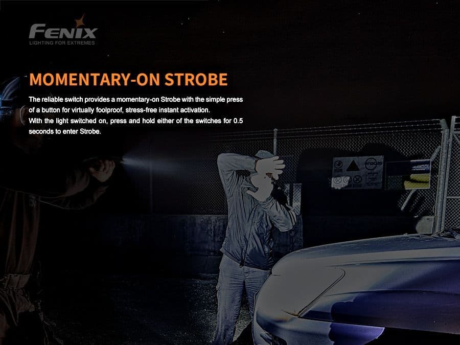 Fenix GL22 Rail Light with Red Laser