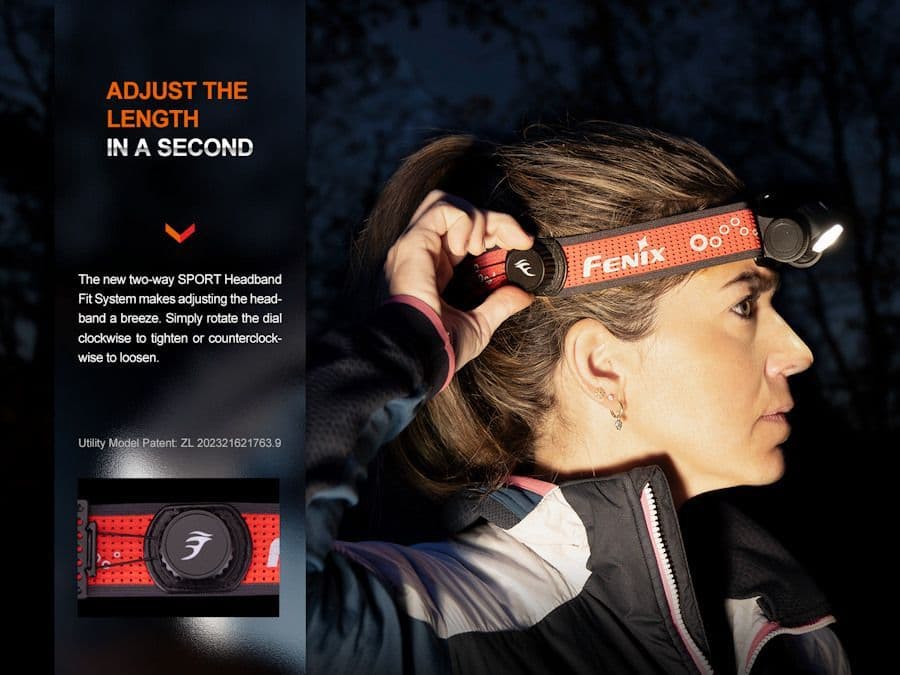 Fenix HM65R-T V2.0 Trail Running Headlamp Nebula