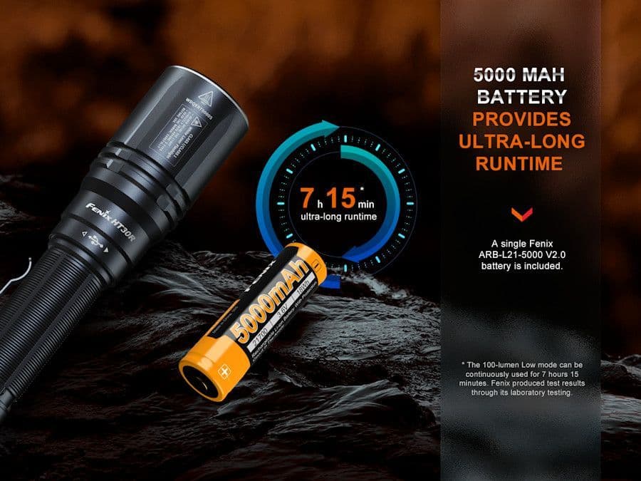 Fenix HT30R Extreme Range LEP Torch