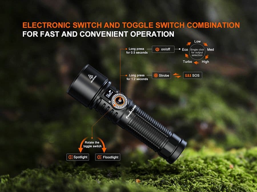 Fenix LD45R Electronic Focusing Torch