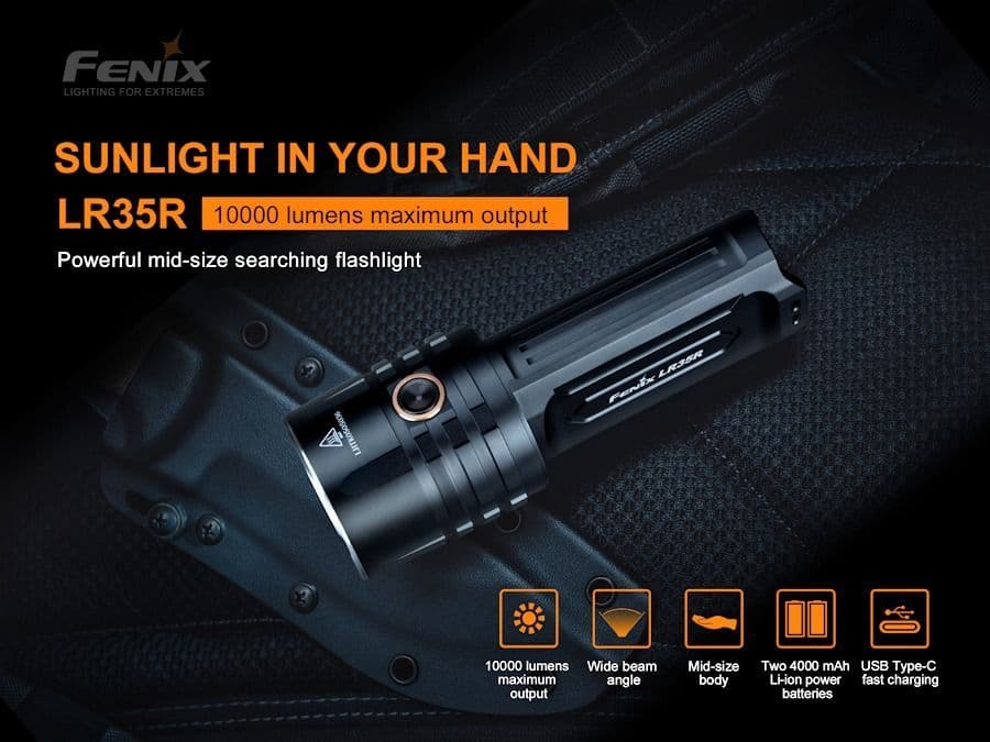 Fenix LR35R Searchlight