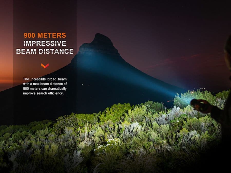 Fenix LR40R v2.0 15000 Lumen Rechargeable Searchlight