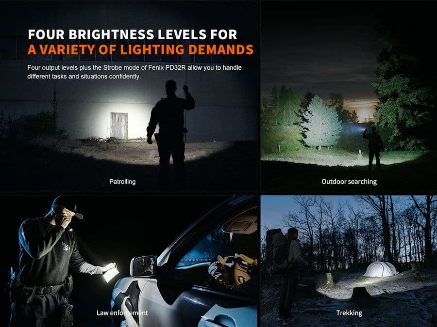 Fenix PD32R Long Range Torch