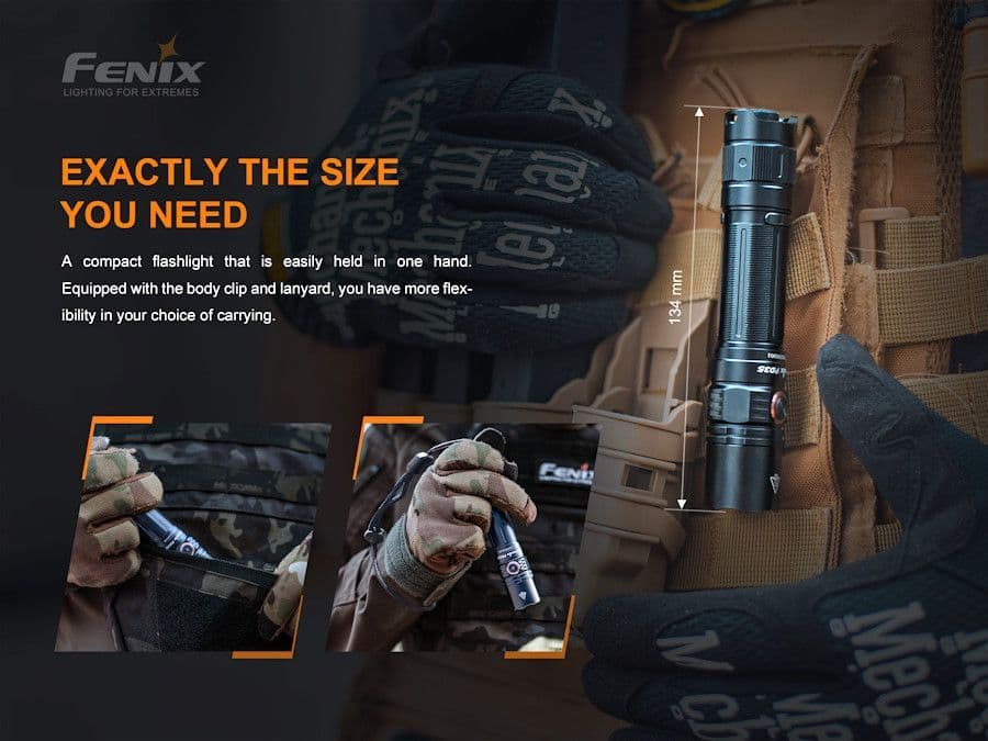 Fenix PD35 V3.0 & 2600U Battery