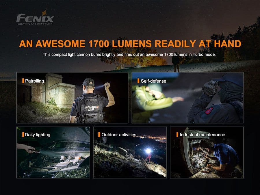 Fenix PD35 V3.0 & 2600U Battery