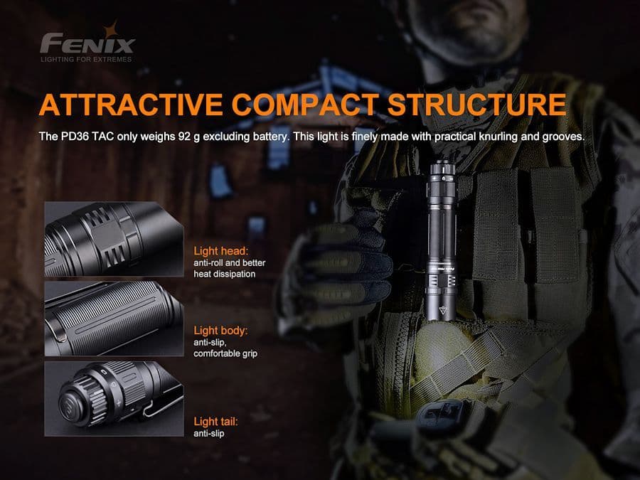 Fenix PD36 Tac Police Torch