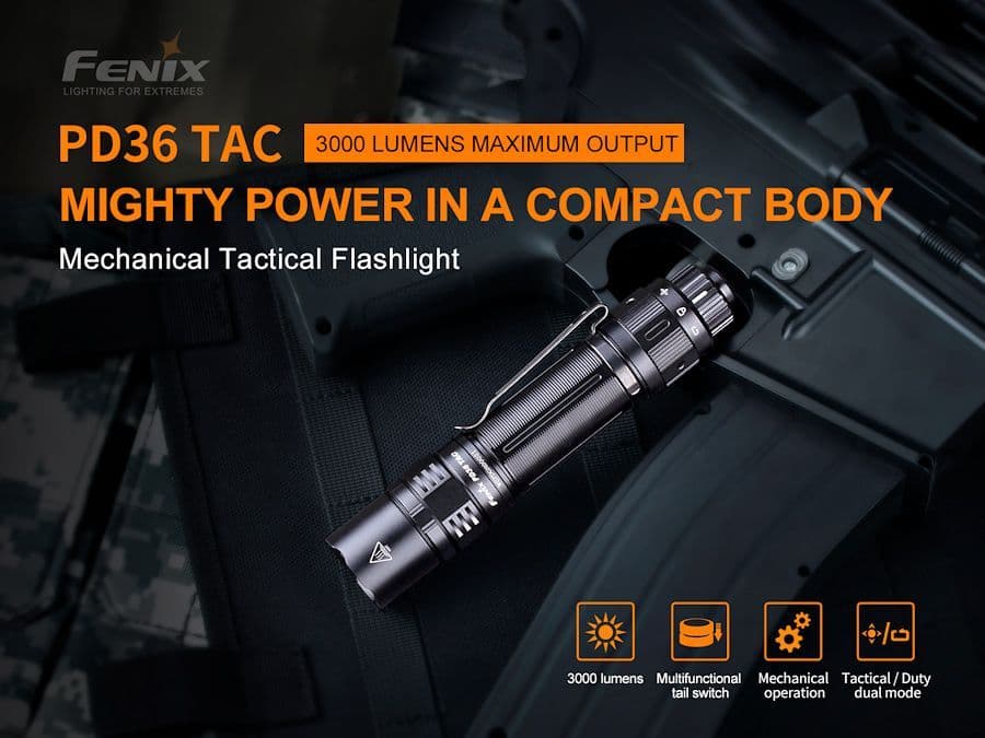 Fenix PD36 Tac Police Torch