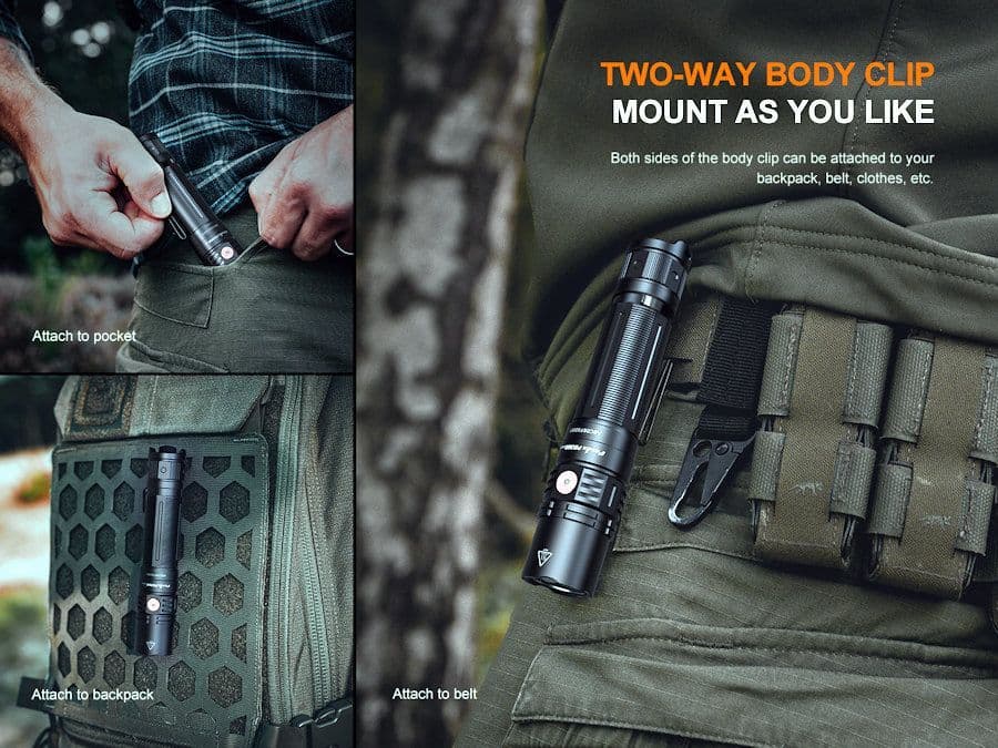 Fenix PD36R V2.0 Tactical Rechargeable Torch