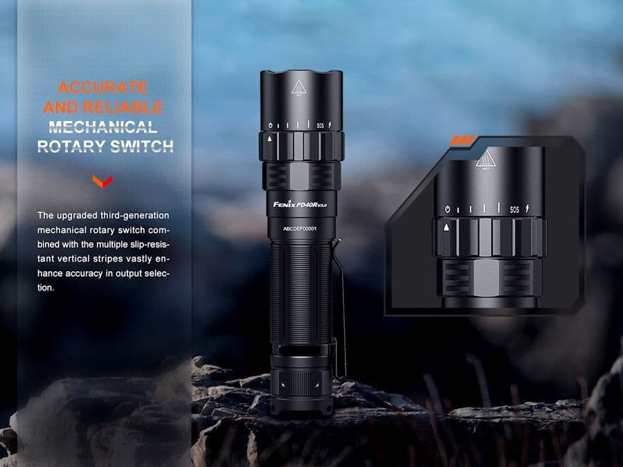 Fenix PD40R V3 3000 Lumens Torch