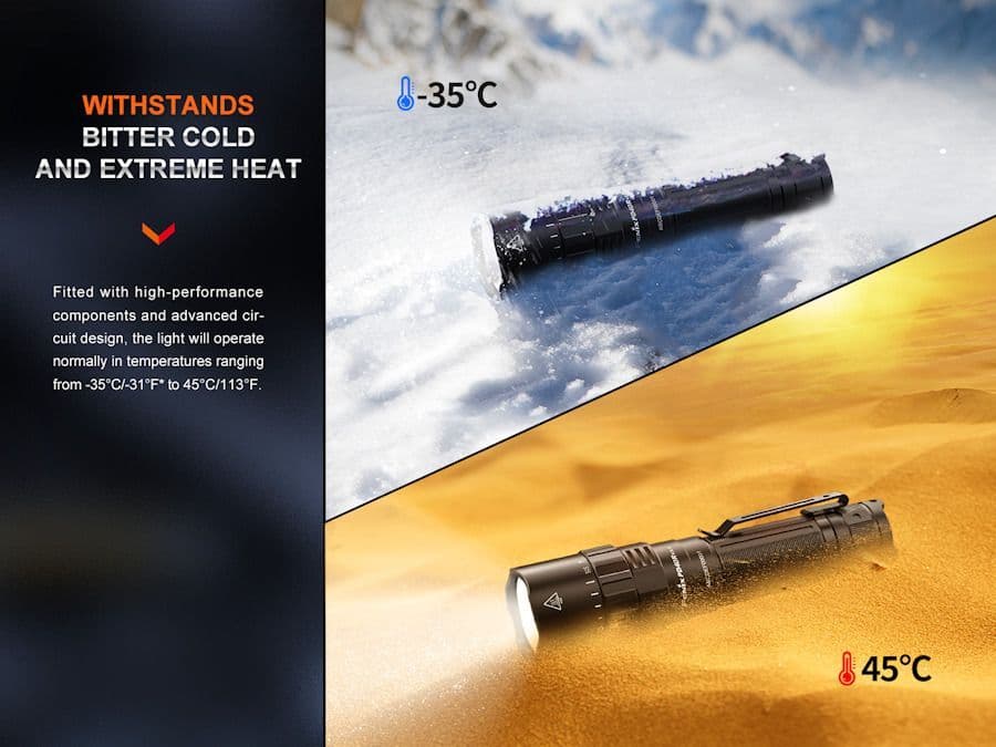 Fenix PD40R V3 3000 Lumens Torch