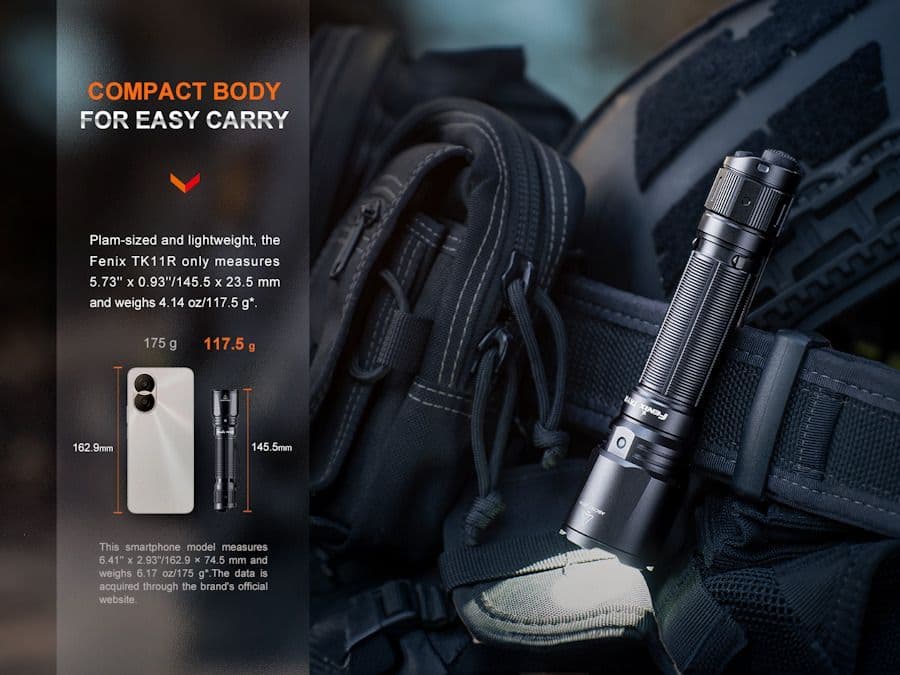 Fenix TK11R Rechargeable Tactical Light