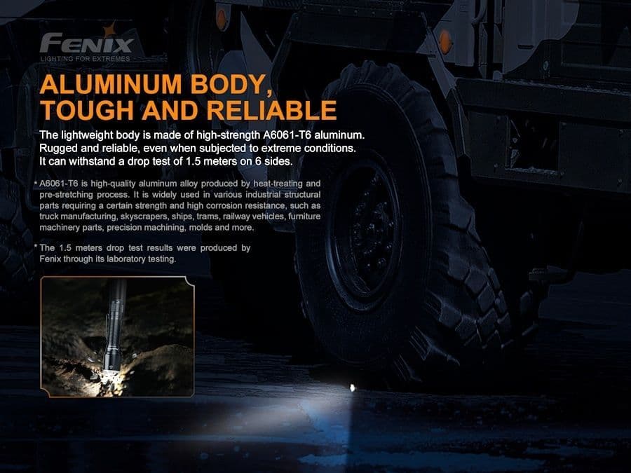 Fenix TK16 V2.0 Rechargeable Tactical Light