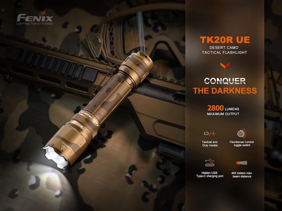 Fenix TK20R UE Desert Tan